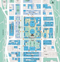 map of columbia university and surrounding area Maps And Directions Visitors Center map of columbia university and surrounding area